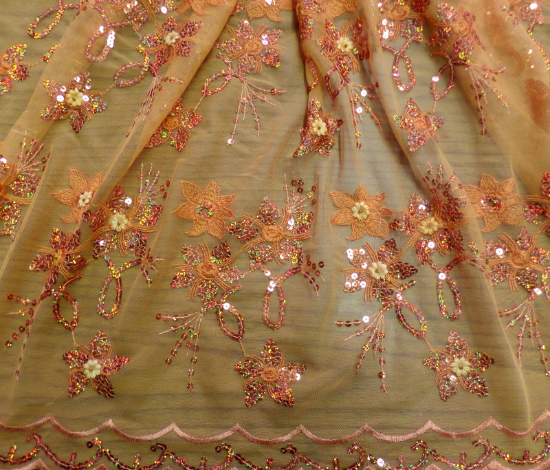 8.Orange Venice Sequins